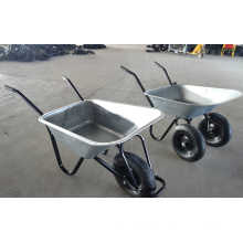 Manufacturer Supply Double Wheels Wheelbarrow for European Market (WB6406)